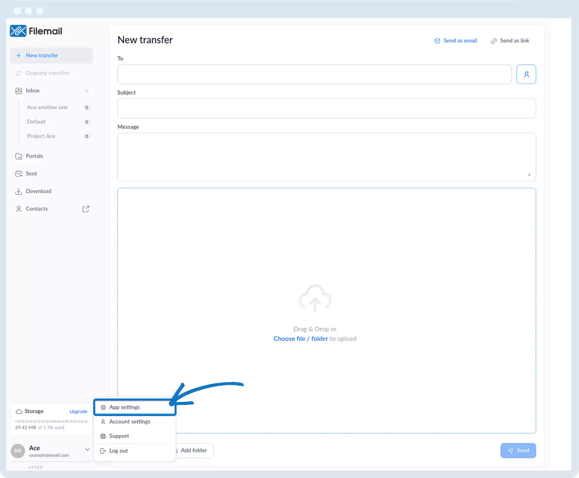 应用程序首选项