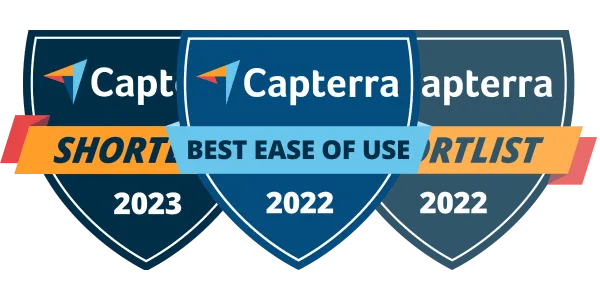 Capterra ShortList balvas