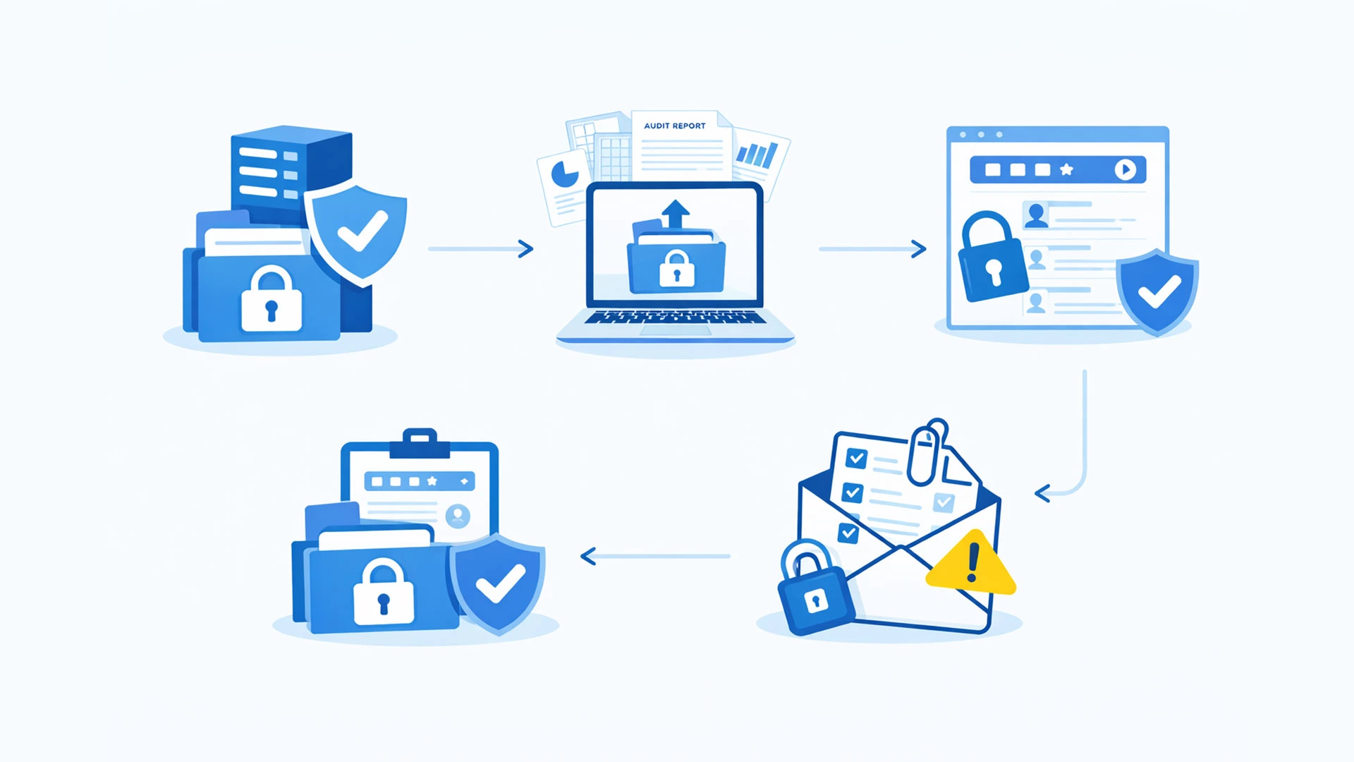 Grote financiële bestanden veilig versturen