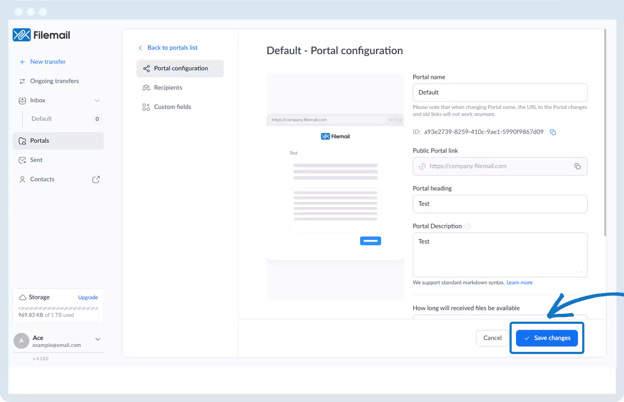 门户网站 - 配置选项