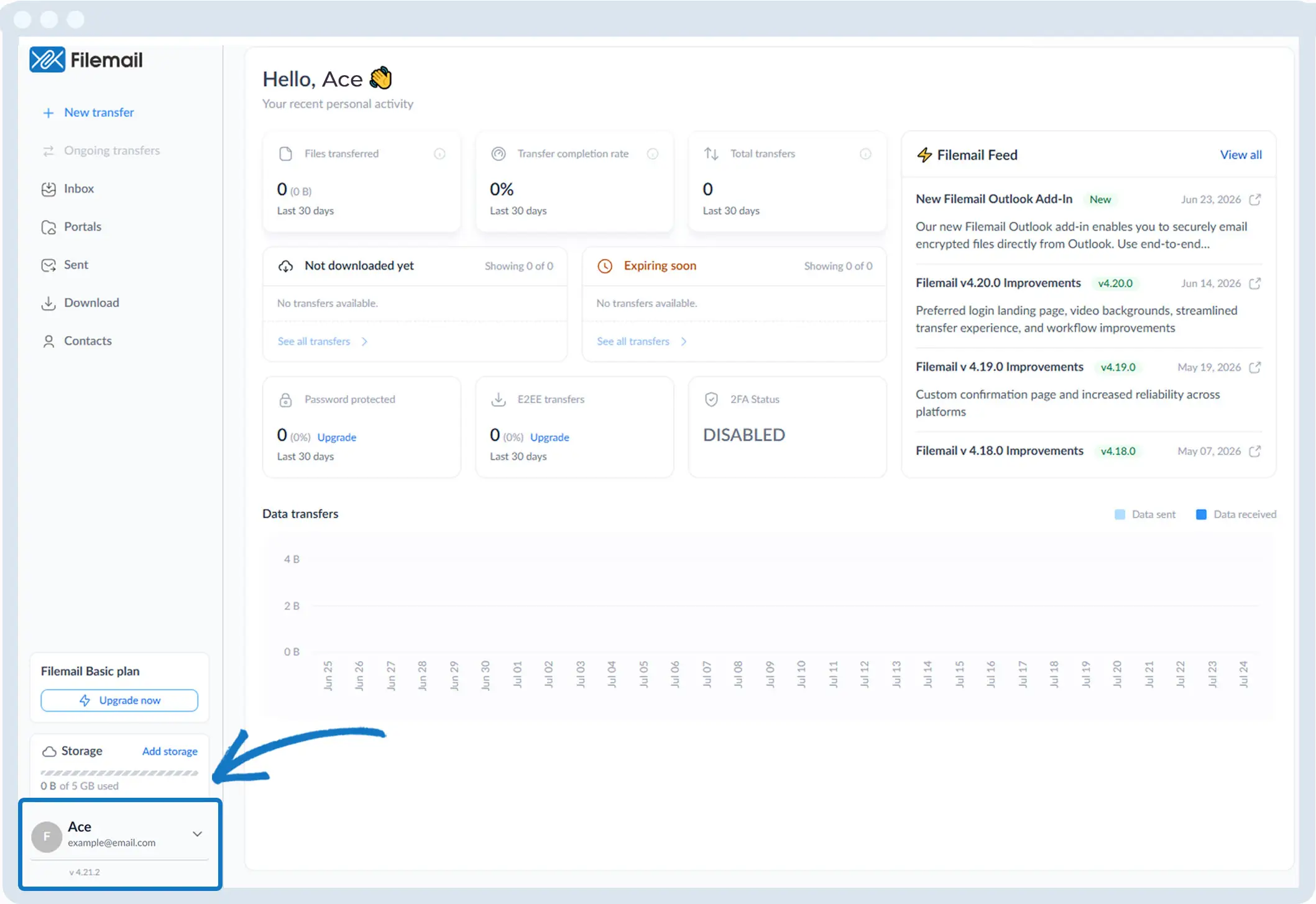 Accesso alla chiave API