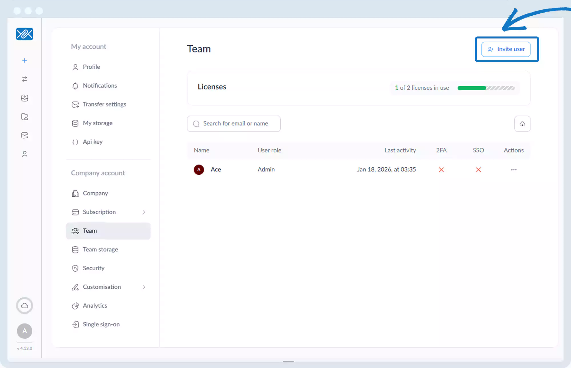 团队 - 添加其他用户或管理员