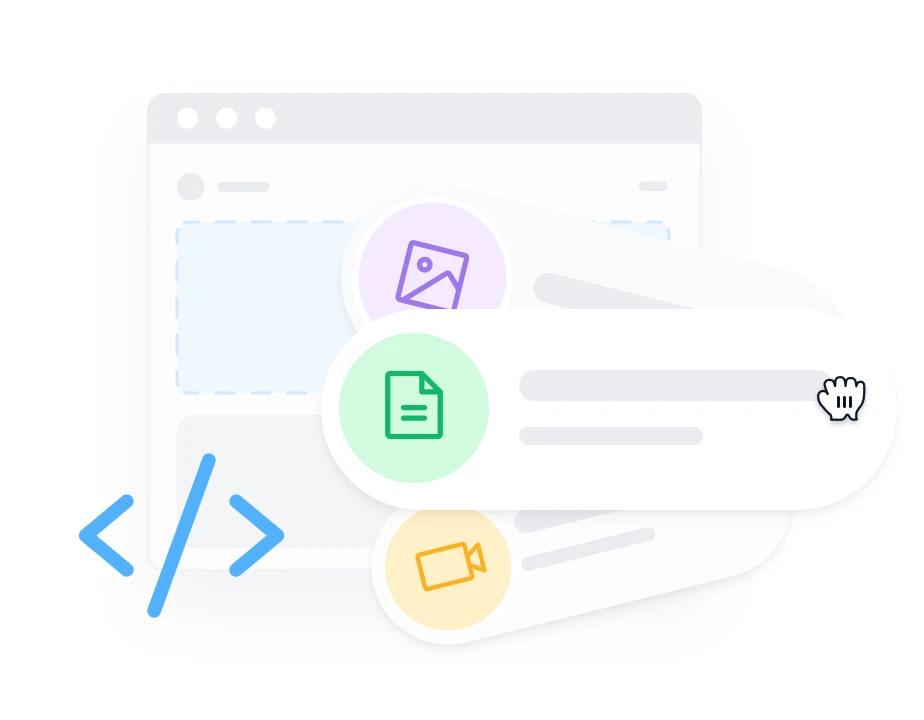 receive large files on your site